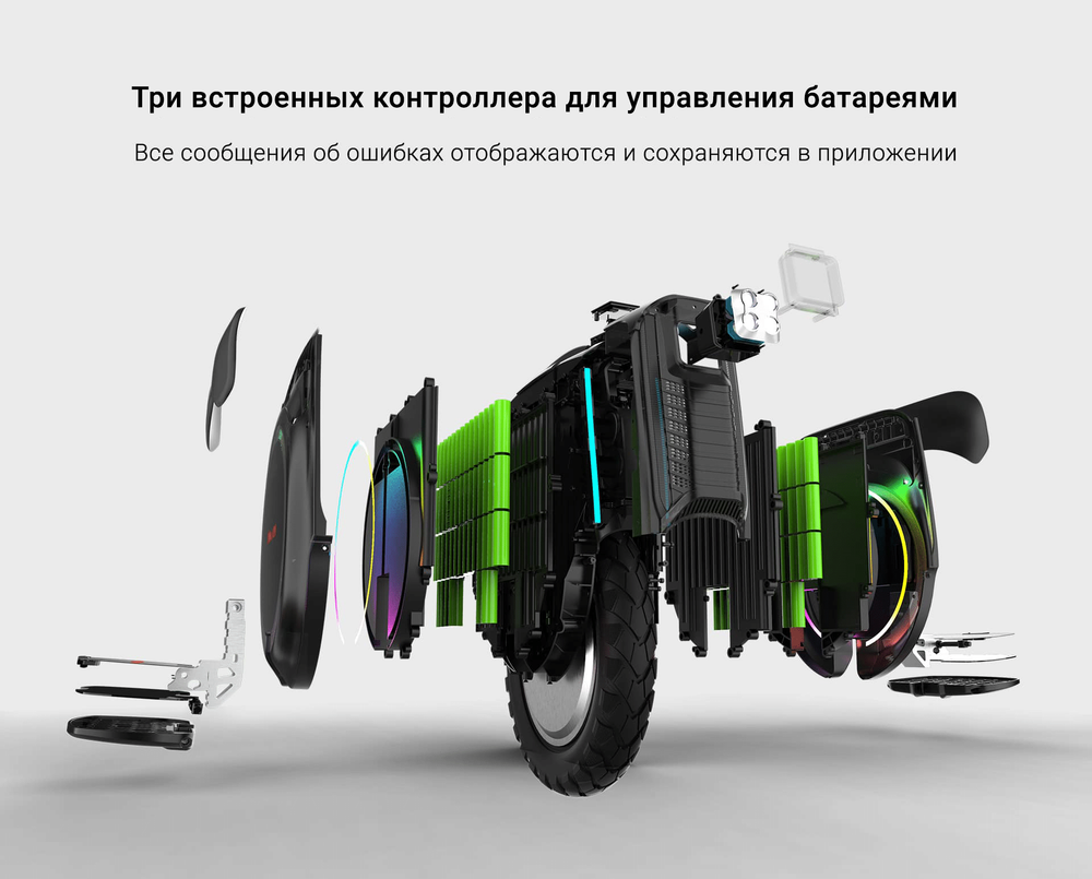 Моноколесо Inmotion V12 HT 1750 wh 100V