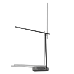 Светильник светодиодный настольный 220В (черный) FORCEKRAFT FK-DEA5076