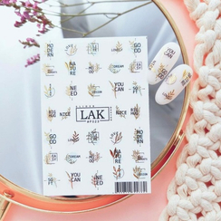 LAK слайдер-дизайн Foil #023