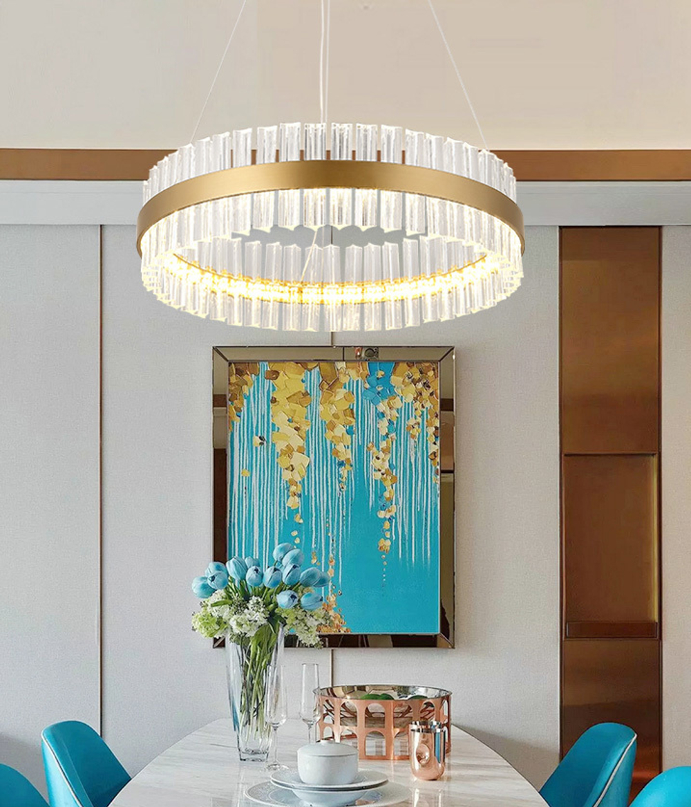 Подвесной дизайнерский светильник  Saturno by Baroncelli D80