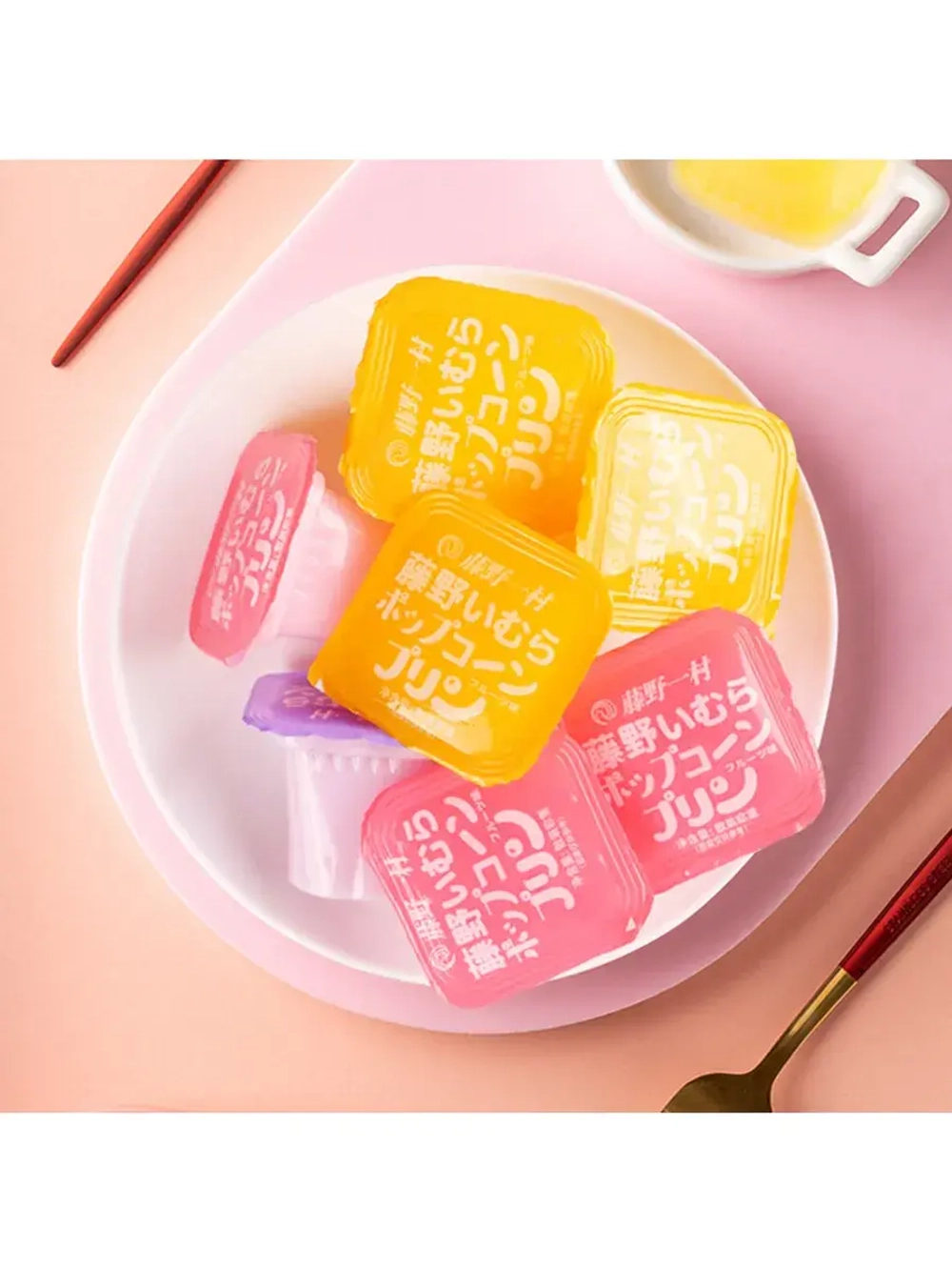 Желе пудинговое Фруктовое в стаканчиках 306 г * 6 шт