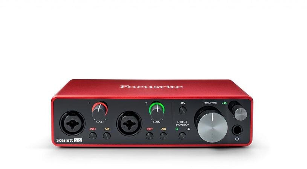 Звуковая карта Focusrite Scarlett 2i2 3rd Gen