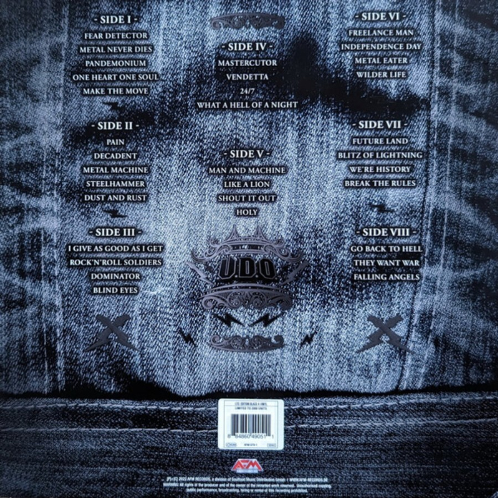 U.D.O. / The Legacy (Limited Edition)(4LP)