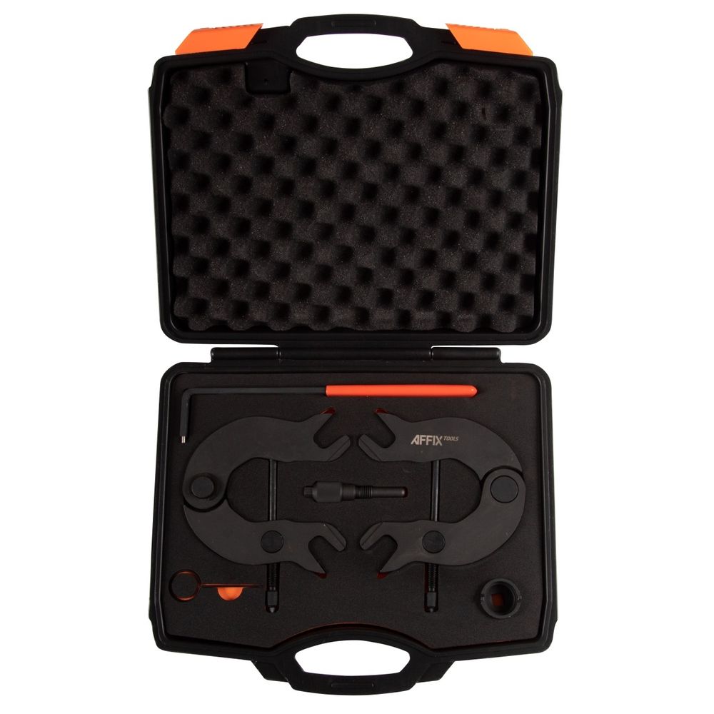 AFFIX (AF10321106C) Набор фиксаторов распредвала / коленвала, VAG, 6 предметов, кейс
