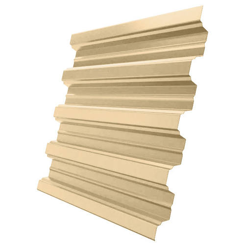 Профнастил H75 Железный Форт Pe 0,7 мм RAL 1014 слоновая кость