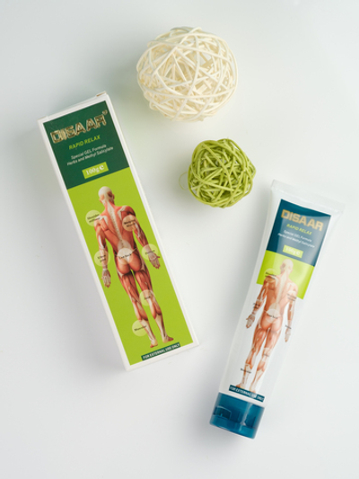 Мазь от боли в суставах Дисаар Disaar Скорая помощь (зеленый) 100 мл