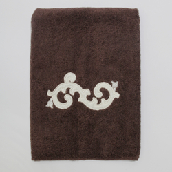 Полотенце 60х110 Old Florence Ricciolo коричневое