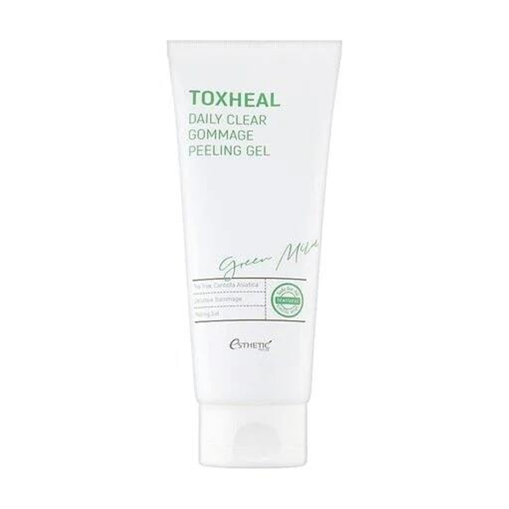 Успокаивающий пилинг-скатка с экстрактом чайного дерева Esthetic House Toxheal Daily Clear Gommage Peeling Gel