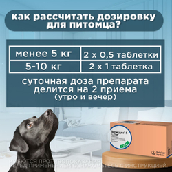 Таблетки от сердечной недостаточности у собак Ветмедин S 1,25мг Пимобендан, 2 упаковки по 50 таблеток