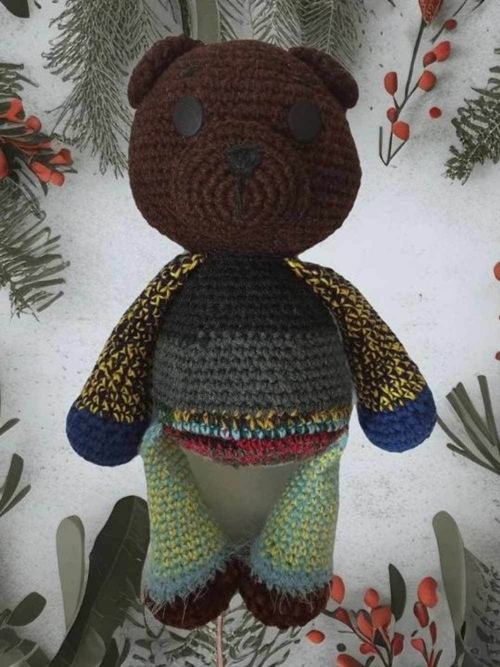 Мягкая игрушка Зайка Амигуруми