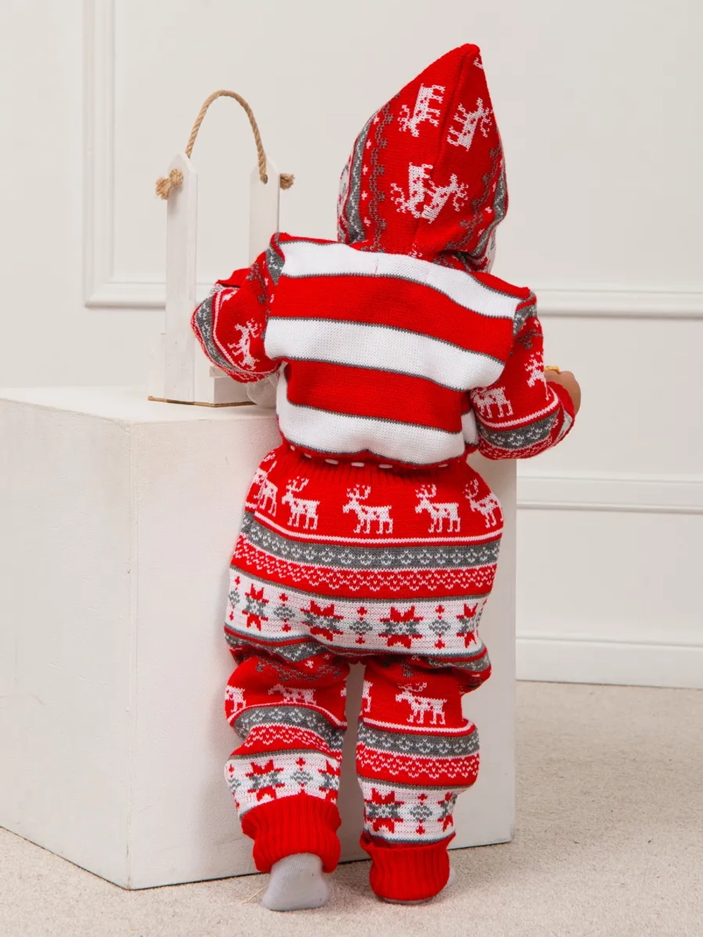 Комбинезон вязаный