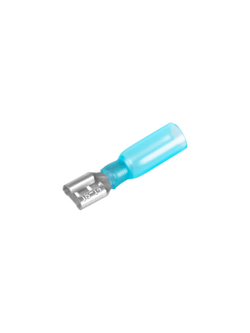 Разъемы плоские РПИ-М(н) 1.5-2.5 AWG(16-14) b=6.6мм (10шт) синие, , Max Вт ARNEZI A0110118