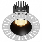 Встраиваемый светильник Maytoni Dip DL119-10W-2.7K-TRS-B