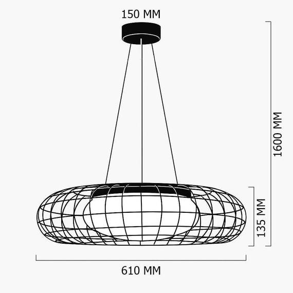 Подвесная люстра Imperium Loft Eclipse 101548-26