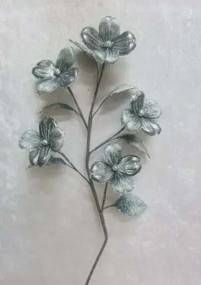 Ветвь Кизил серый 64 см., 1 шт., Christmas DeLuxe (86749)