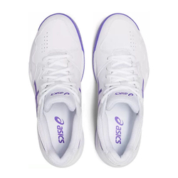 Кроссовки теннисные женские ASICS Gel-dedicate 7 Clay 1042A168-104, р.6,5 (рос.36),бело-фиолетовые