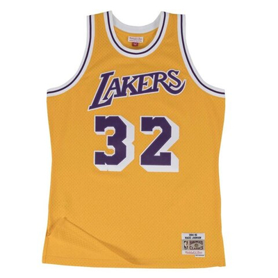 Футболка Mitchell & Ness NBA Swingman Jerseys Los Angeles Lakers - Magic Johnson #32
