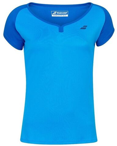 Футболка для девочки Babolat Play Cap Sleeve Top Girl - Blue