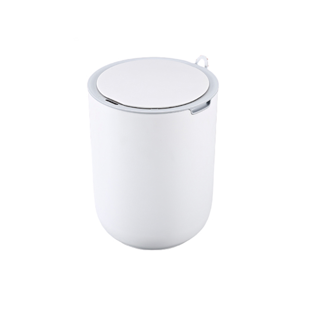 Ведро для мусора сенсорное, круг, Foodatlas JAH-6011, 8 л (белый)