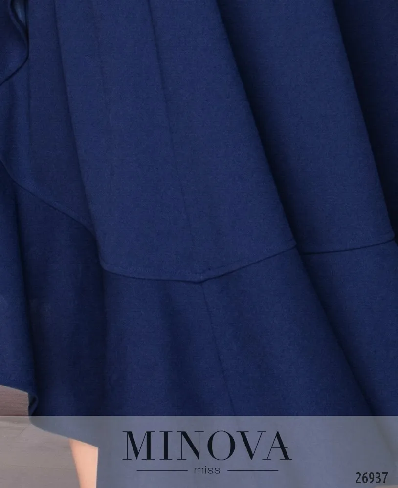 Платье 3107-1-синий Minova