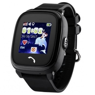Часы Smart Baby Watch HW8s Черные