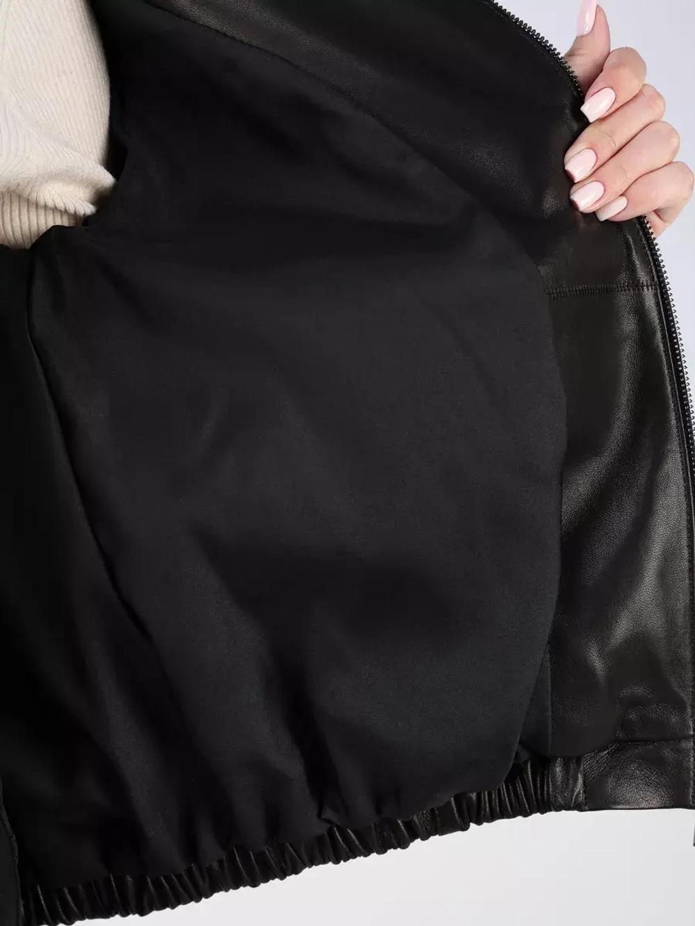 Кожаная куртка демисезонная Турция