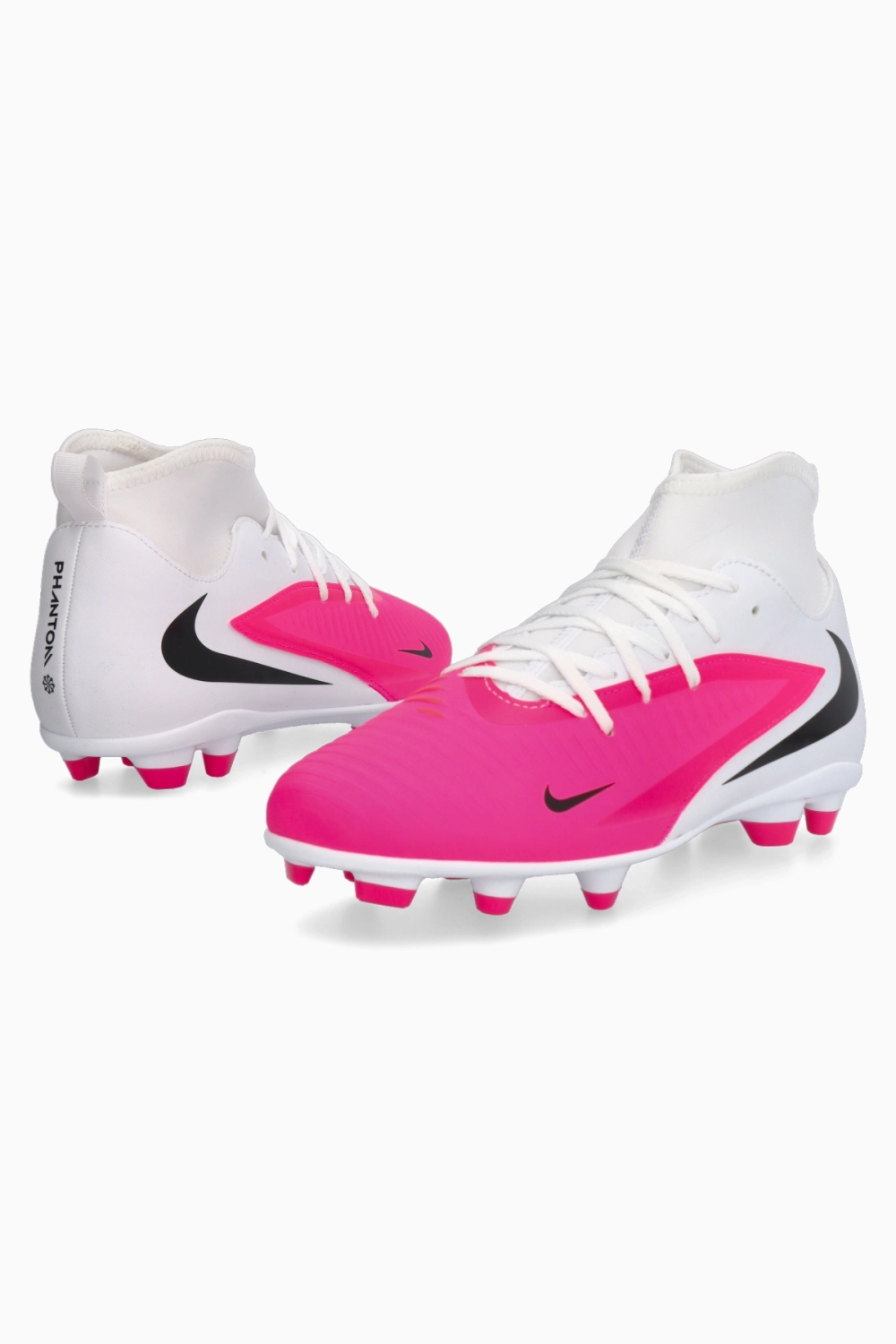 Бутсы Nike Phantom 6 High Club FG/MG - розовый