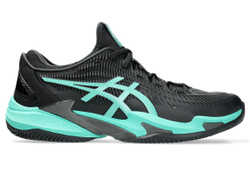 Теннисные кроссовки Asics Court FF 3 Clay - black/aurora green