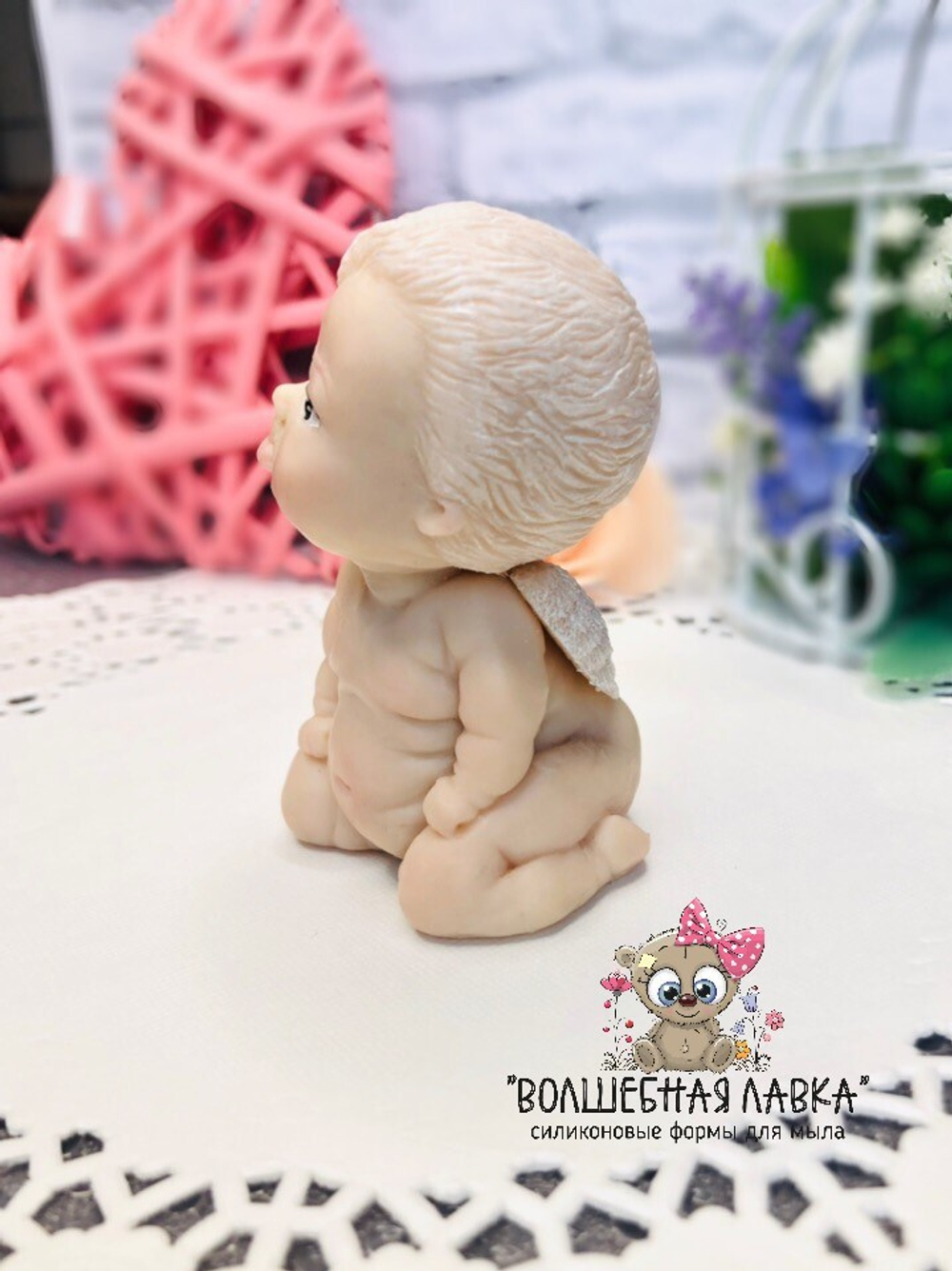 Силиконовая форма Грустный ангел