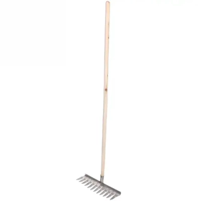 Грабли витые 12 зубьев нержавеющая сталь d-30мм с черенком 1 сорт