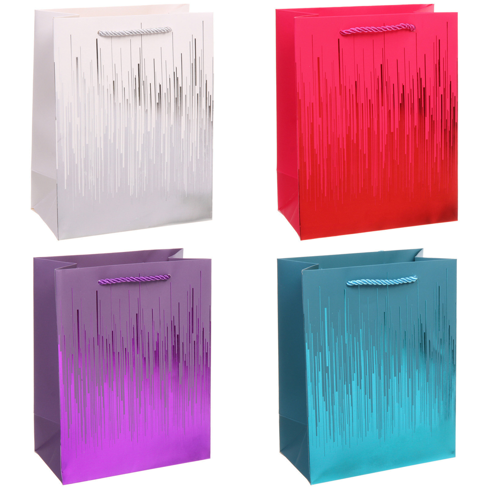 Пакет подарочный «Абстрактный блеск» 23*18*10 см