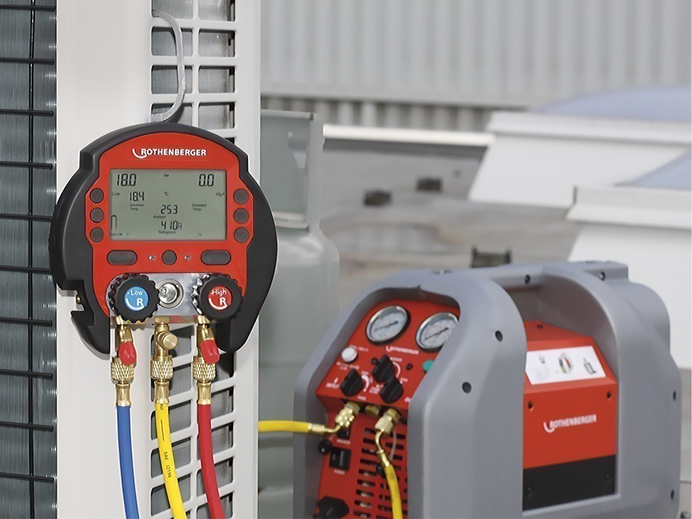 Цифровой коллектор Rothenberger ROCOOL 600 RED BOX