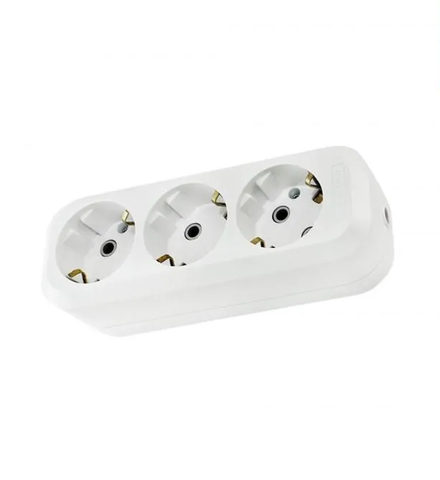 Колодка 3роз. з/к 16А/3,5кВт