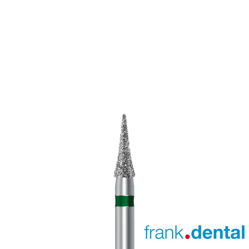 Бор алмазный зеленый  Frank Dental типа FG - D.392.021.G.FG