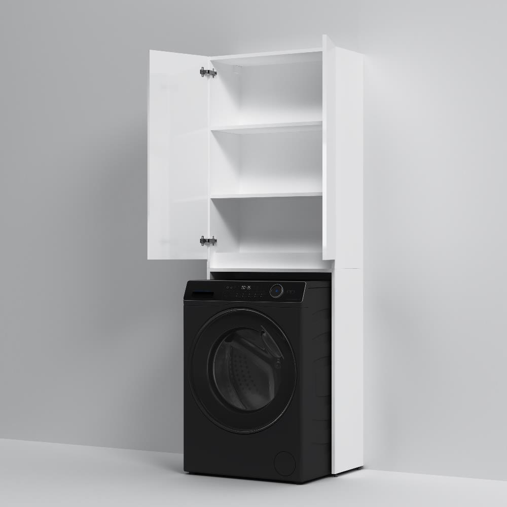 Шкаф над стиральной машиной с дверями, узкий, 65 см, белый AM.PM X-Joy M85CSX0652WG1