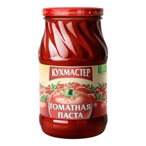 ТОМАТНАЯ ПАСТА КУХМАСТЕР 480ГР СТЕКЛО
