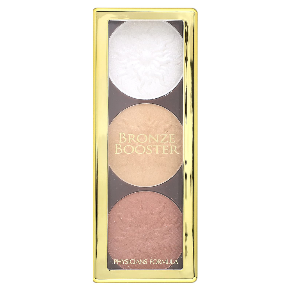 Physicians Formula, Highlight & Contour Palette, Bronze Booster, 6809 Shimmer Strobing, 9 г (0,30 унции)