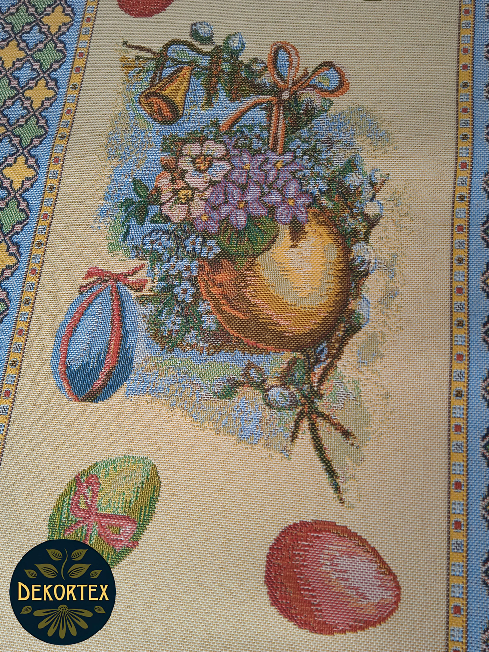 Пасхальный гобеленовый набор Пасхальное чудо (Дорожка 39х143+4 салфетки 40х40)