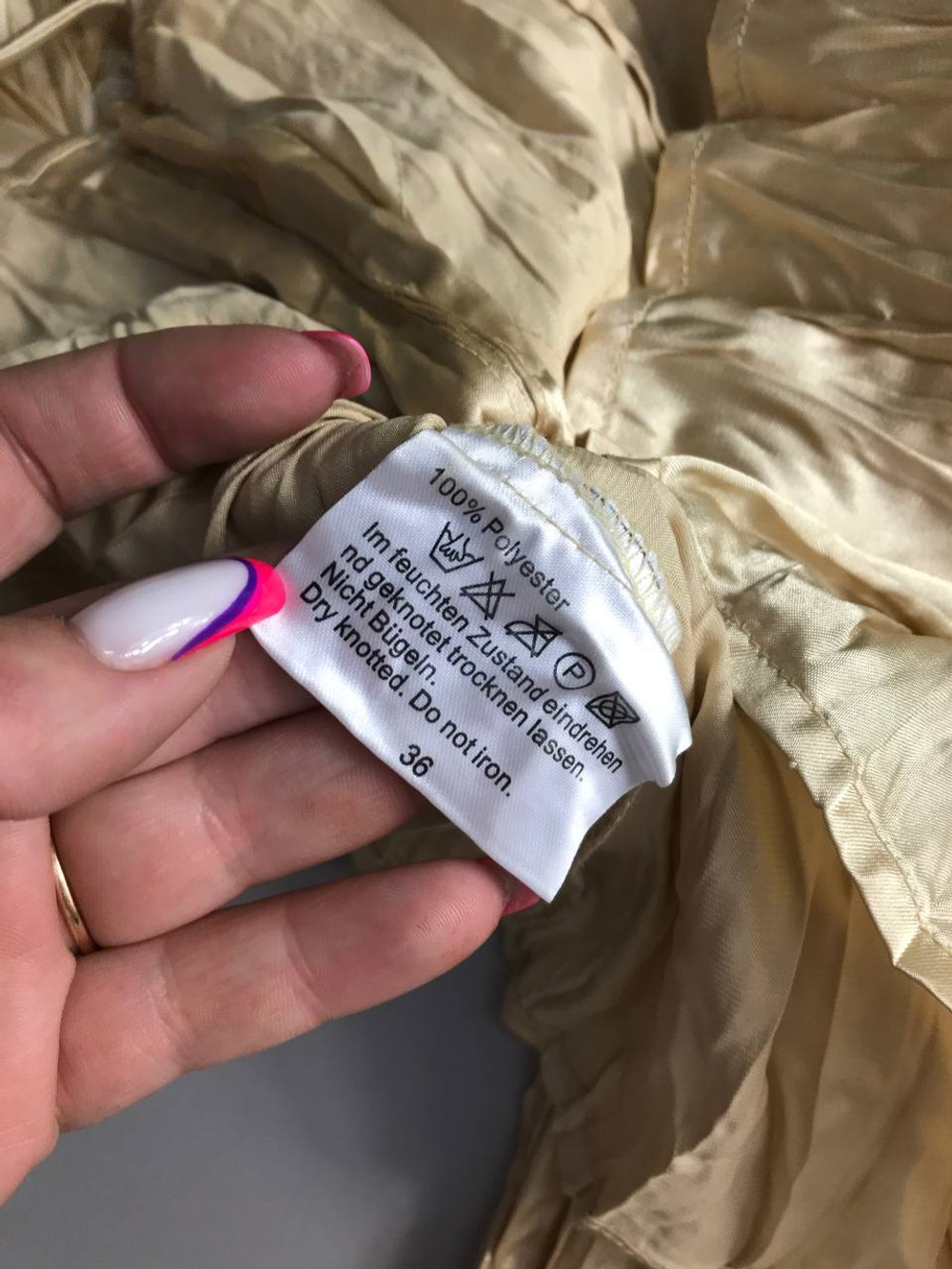 Блузка Biba атласная, маркировка 36, визуально 42/44 размер