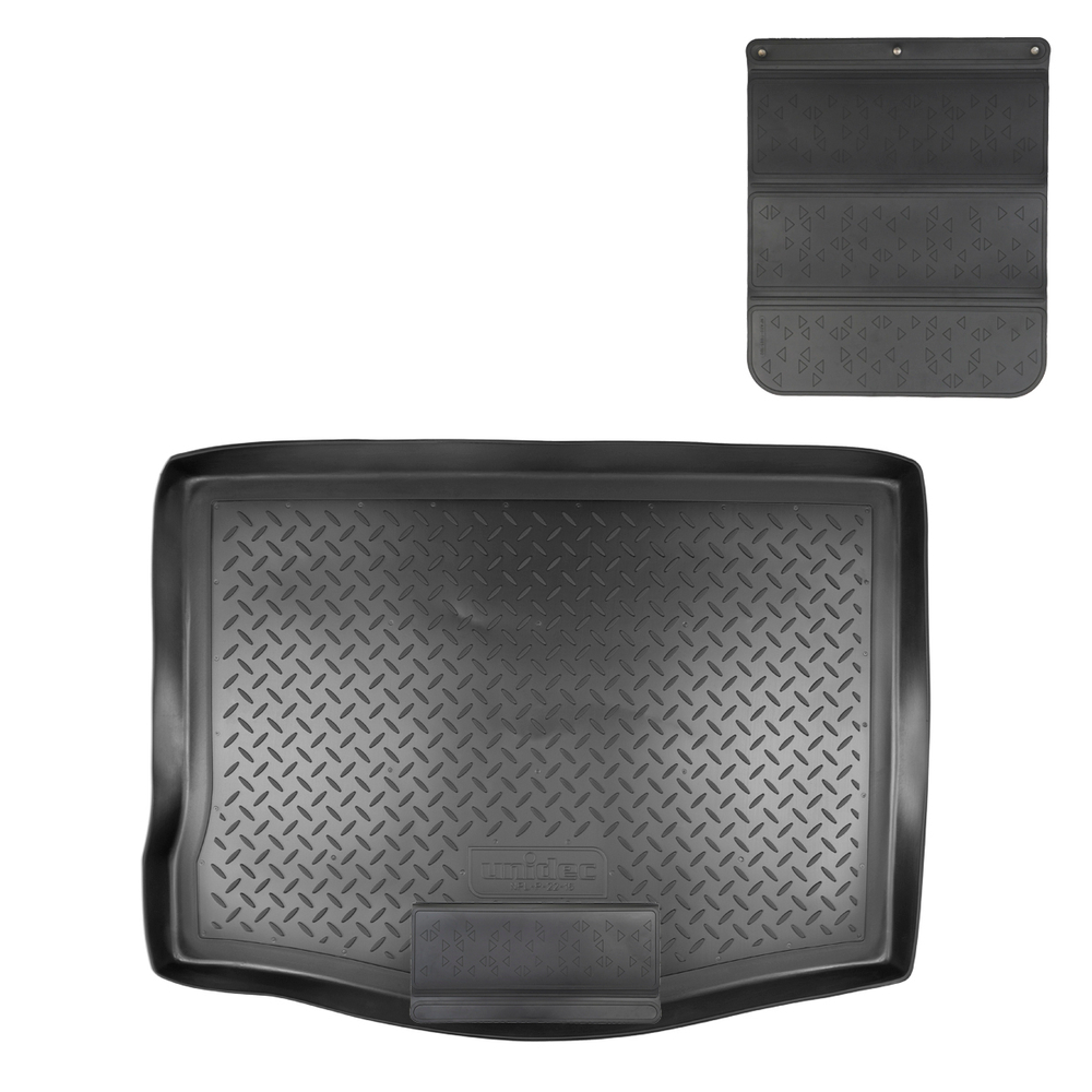 Коврик в багажник Norplast/Unidec для Ford Focus II в кузове HB (2004-2011), Черный, арт.NPL-P-22-16-APP