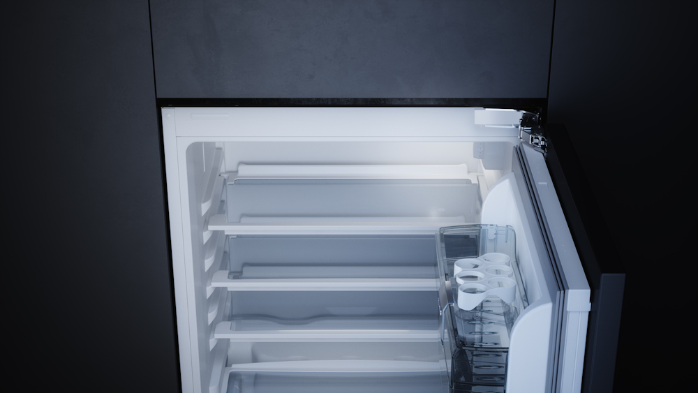 Встраиваемый холодильник с внутренней морозильной камерой Kuppersbusch FKU 1545.0i