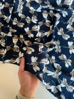 Ткань штапель для шитья 2,2 м плательная вискоза