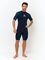 Короткий гидрокостюм Sargan Sport 1011/BL 2 мм синий микс