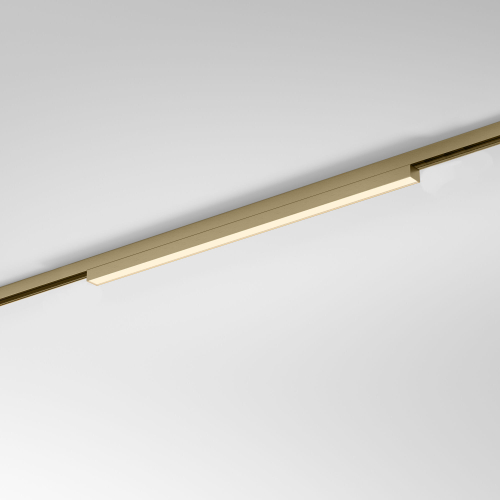 Магнитный трековый светильник Elektrostandard Line Magnetic 85526/01 латунь