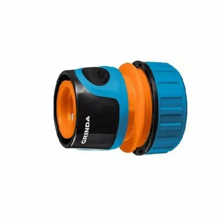 GRINDA TC-12A, 1/2″, с автостопом, пластиковый с TPR, для шланга, быстросъемный соединитель, PROLine (8-426429)