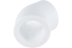 Колено PPR 25х45, белый, РТП (10825)