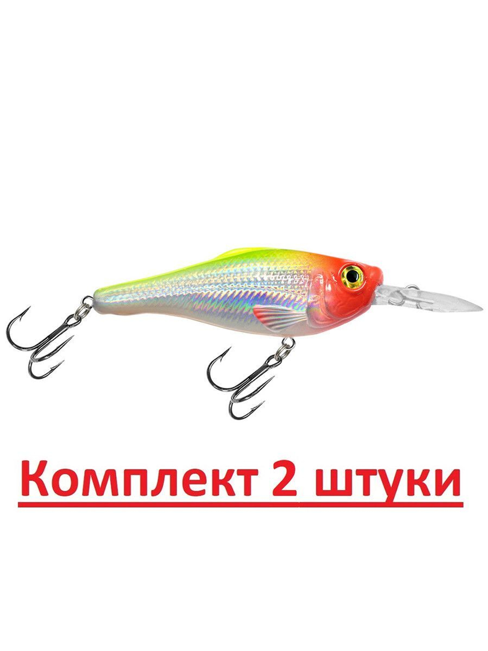 Воблер для рыбалки SHAMAN DR 76mm,