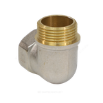 Угольник латунь никель Ду 15 (1/2") ВР/НР 9002 ГОСТ 32585-2013 Aquasfera 9002-01
