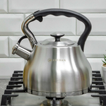 Чайник 3л нерж со свистком, индукция, Z-4499