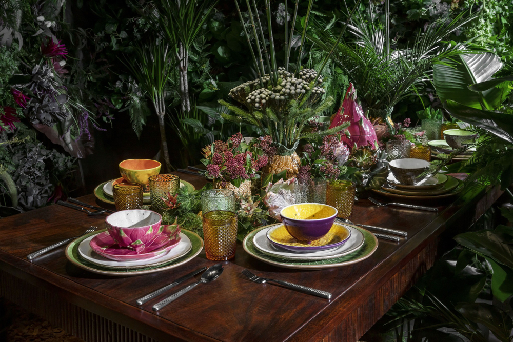 Салатник порционный 14см Bordallo Pinheiro Тропические фрукты Киви